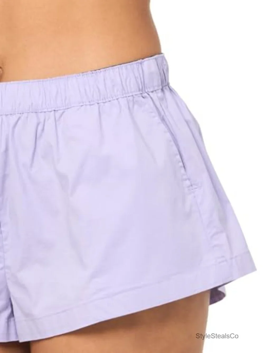 Fold Over Boxer Mid-Rise Underwear BCI Cotton Spandex High Stretch